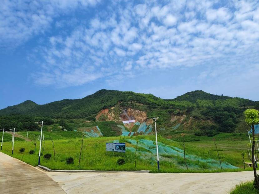 銅山、前山露天采坑復(fù)墾項(xiàng)目完成